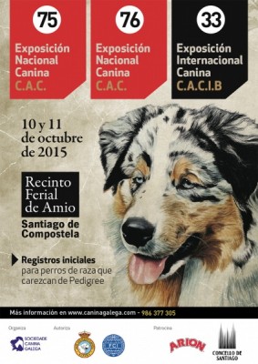 Exposición Nacional Internacional Canina Santiago de Compostela 2015