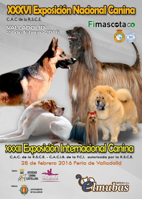 Exposiciones Nac Inter Canina Valladolid 2016